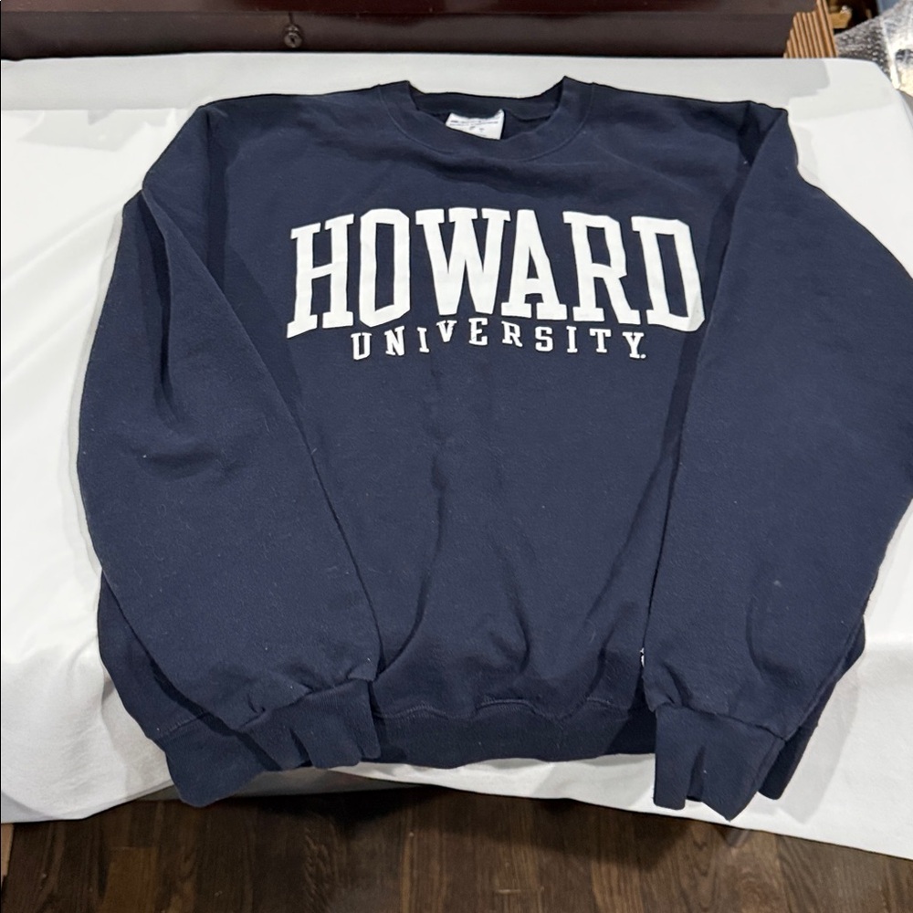 Champion Dark Navy Athletic Crewneck